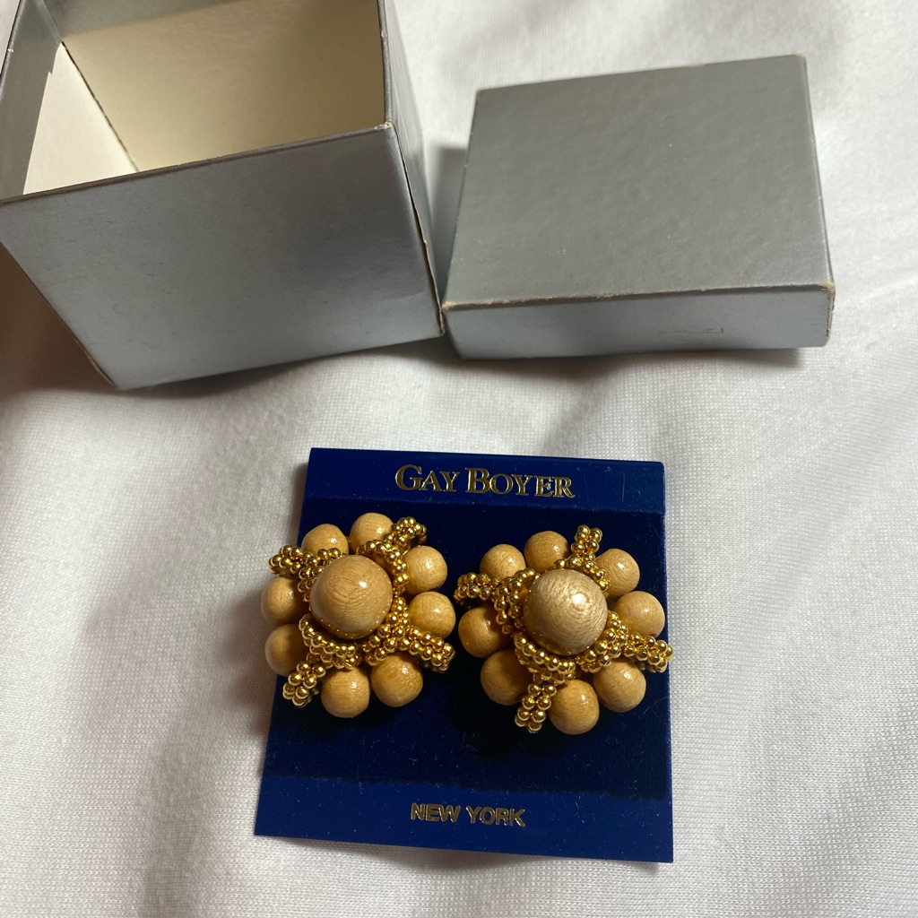 Gay Boyer Clip On Earrings